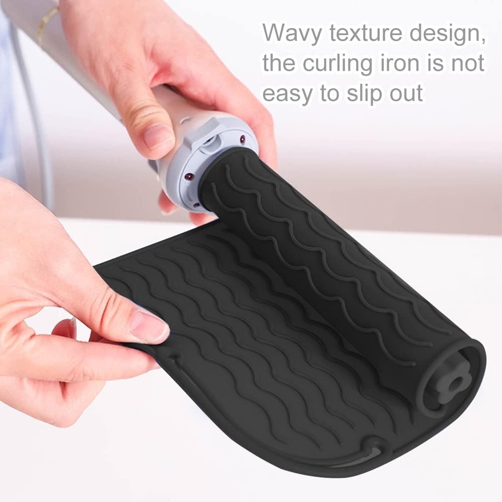 Flat Iron Heat Resistant Silicone Mat