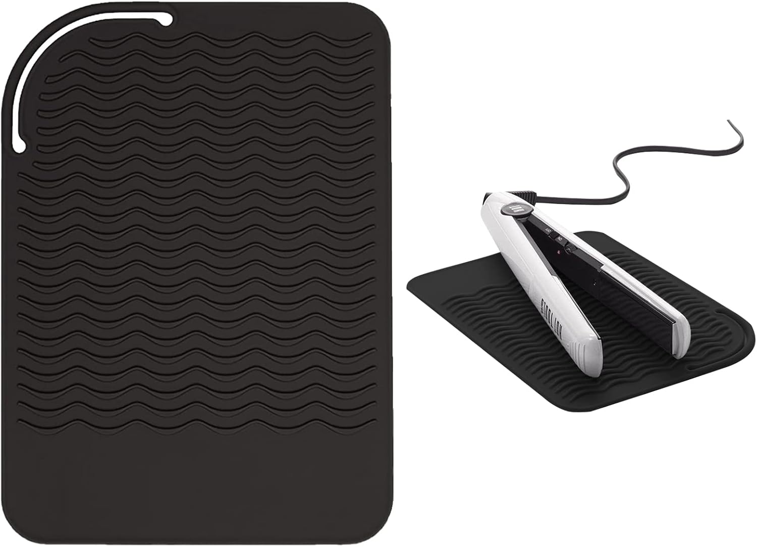 Flat Iron Heat Resistant Silicone Mat