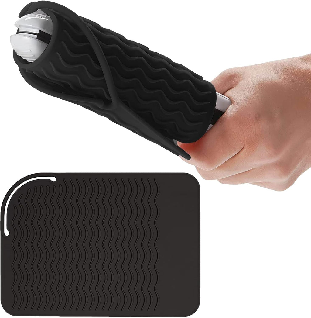 Flat Iron Heat Resistant Silicone Mat