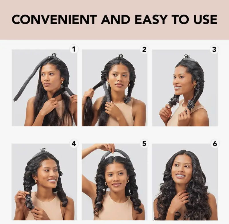 Satin Heatless Curler Essentials