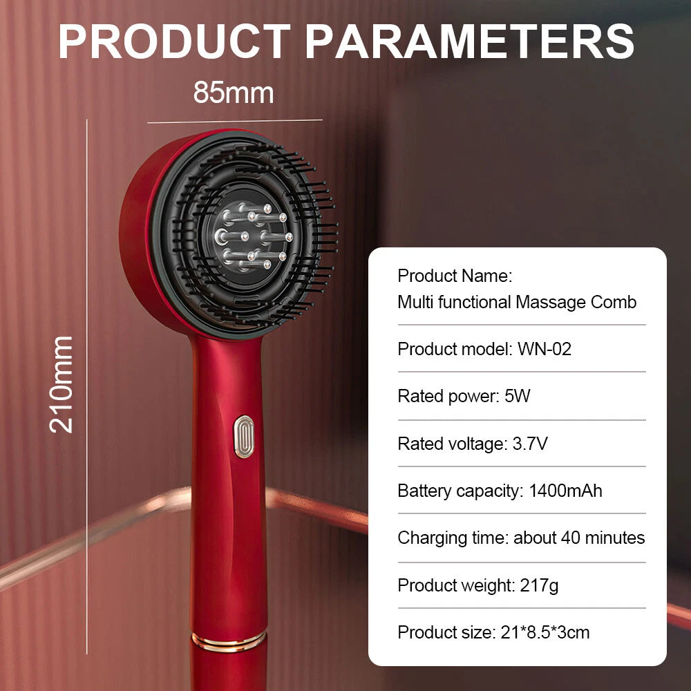 Electric Scalp Massage Comb
