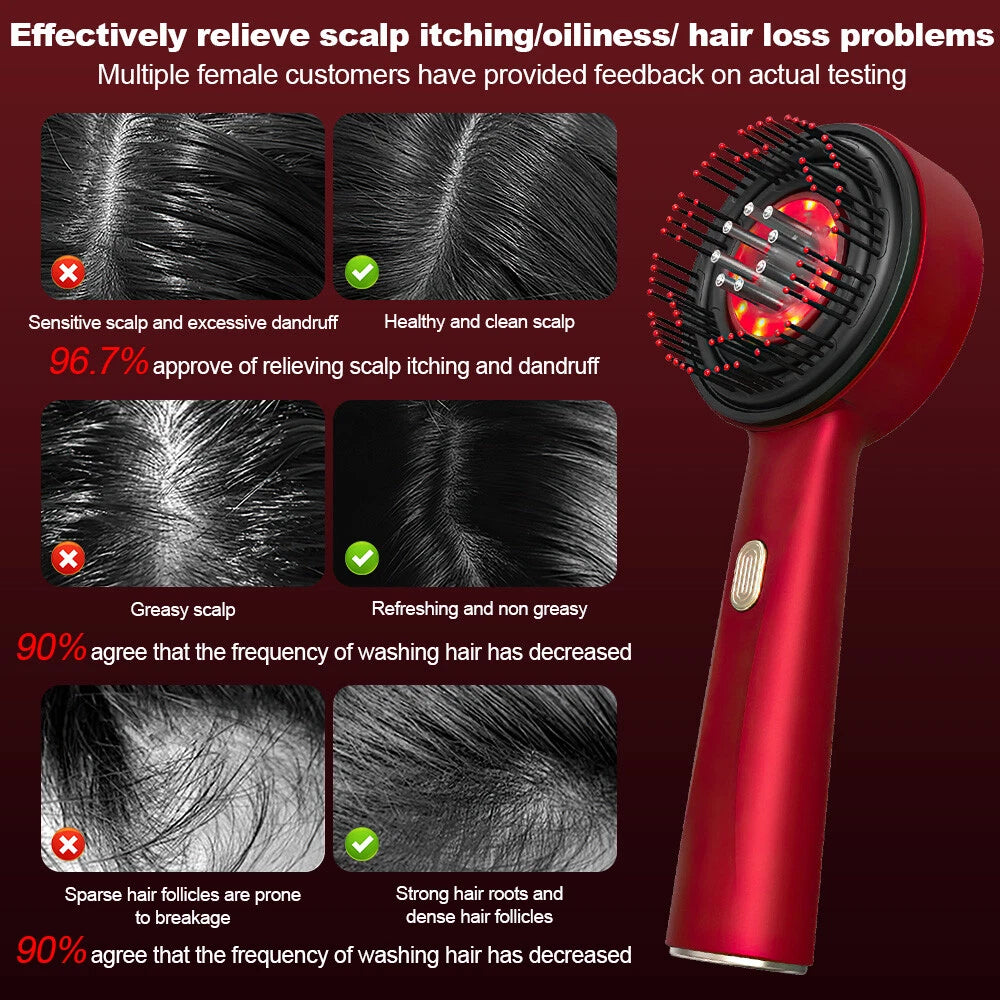 Electric Scalp Massage Comb